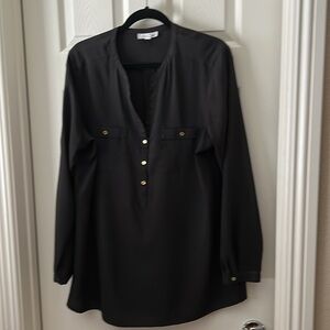Calvin Klein Black Tunic Sz XL
